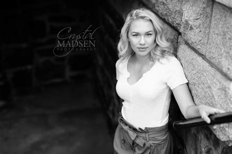 Downtown Spokane Senior Portraits Crystal Madsen Photography