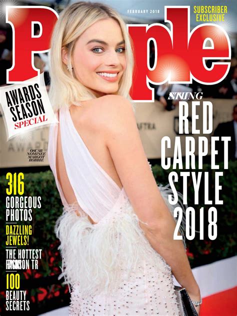 Margot Robbie In People Magazine Red Carpet Special February 2018