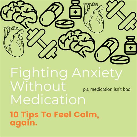 Fighting Anxiety Without Medication 10 Steps To Helping You Feel Calm