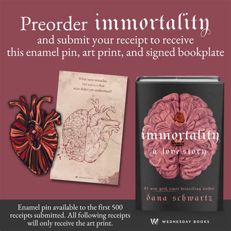 Immortality A Love Story Pre Order Sweepstakes