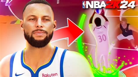 Steph Curry Build In The Park Nba 2k24 Next Gen Best Pg Build And