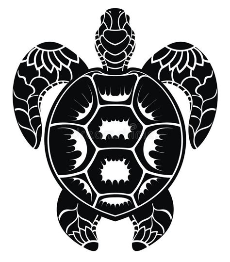 Graphic Sea Turtle Vector Design Stock Vector Illustration Of Life