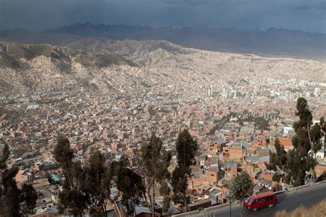 City View Of La Paz Taken In La Paz Bolivia On 20 July 20 Flickr