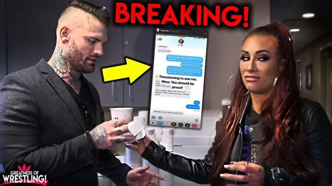 Corey Graves Cheated With Carmella Rumored Wwe Affair Youtube