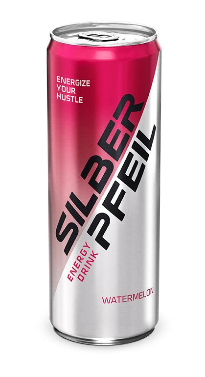 SILBERPFEIL WATERMELON - Der Energy Drink für erfrischende, süße Momente - SILBERPFEIL Energy Drink