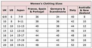 Women 39 S Clothing Sizes Conversion Chart Bohemian Dresses Uk Funky