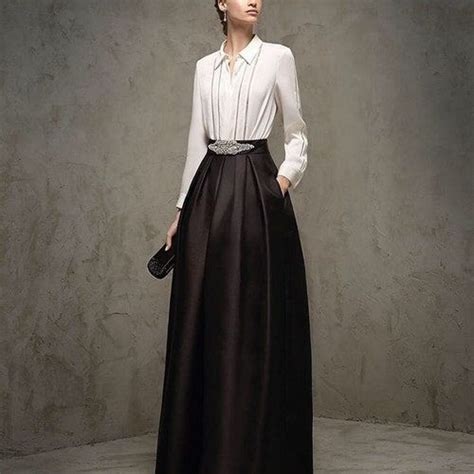 long taffeta skirt for women formal maxi skirt bridal skirt high waisted skirt etsy