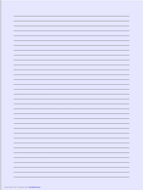 The Cool A4 Lined Paper Word Doc In Ruled Paper Word Template Picture