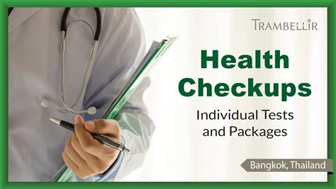 Health Checkups Individual Tests And Packages Trambellir