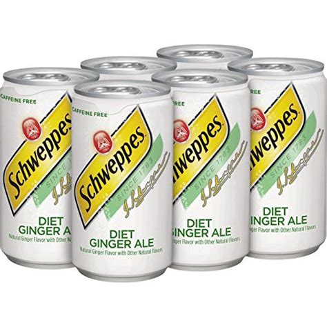Schweppes Diet Ginger Ale Mini Can 12 Oz Pricepulse