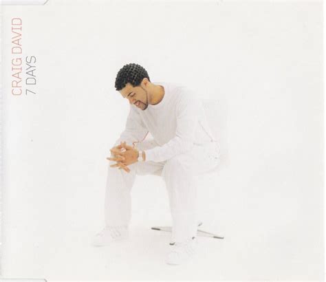 Craig David 7 Days Releases Reviews Credits Discogs