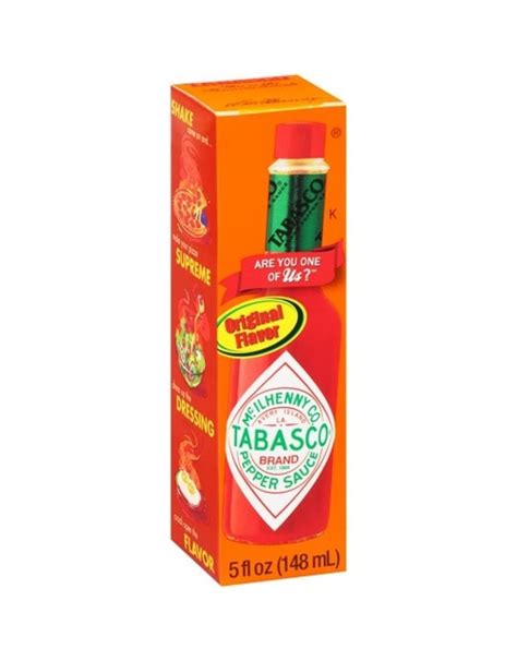 Tabasco Tabasco Original Sauce 5 Oz 12 Ct Span Elite