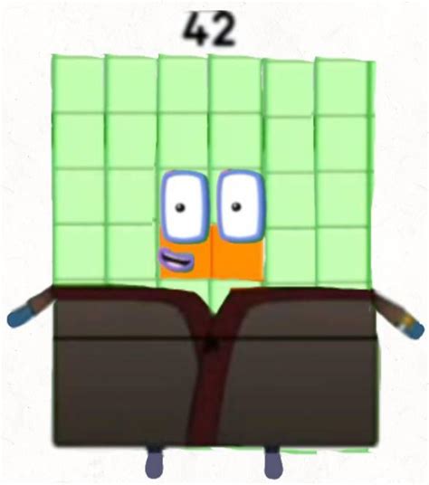 Numberblocks 42 By Numberblocksrobert9 On Deviantart