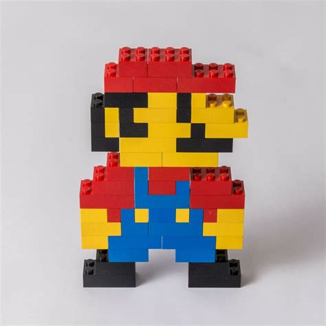 Lego Pixel Art Mario