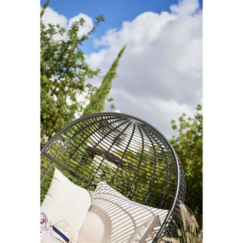 Wilko Garden Snuggle Egg Chair Rattan Effect Ikea Chair Beach Chair
