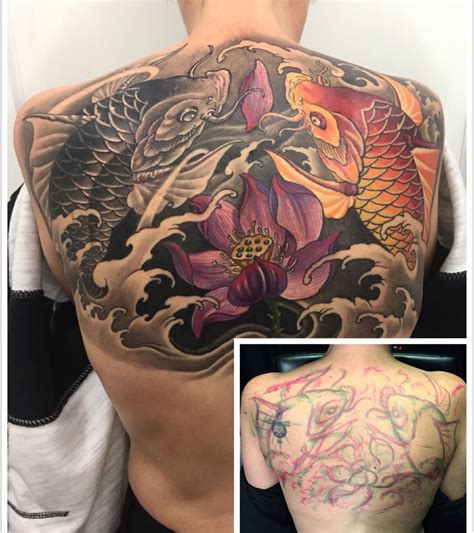 koi-fish-and-lotus-back-piece-koi-tattoo,-tattoos,-koi-tattoo-design