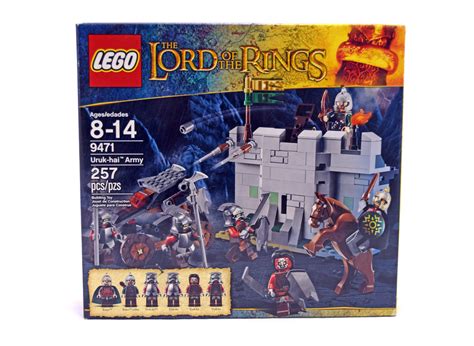 Uruk Hai Army Lego Set 9471 1 Nisb Building Sets Lordof The Rings