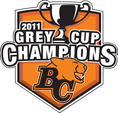 Bc Lions Champion Logo Canadian Football League Cfl Chris Creamer