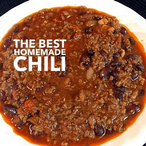 This easy beef chili recipe made with ingredients found in your pantry and ready in just 30 minutes. Pin on recipes