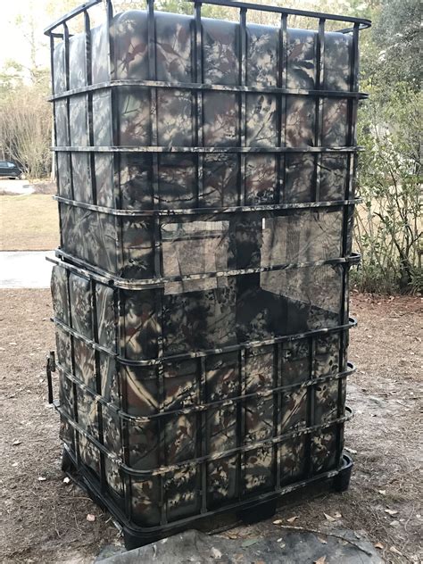 Container Hunting Blind Diy Hunting Blinds Deer Hunting