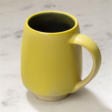 Midcentury Modern Coffee Mug Refined Design Handmade In USA