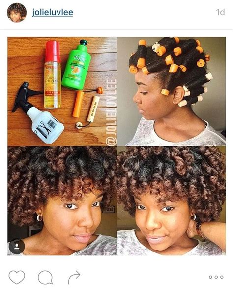 14 Defined And Undefined Roller Sets On 4c Hair Bglh Marketplace