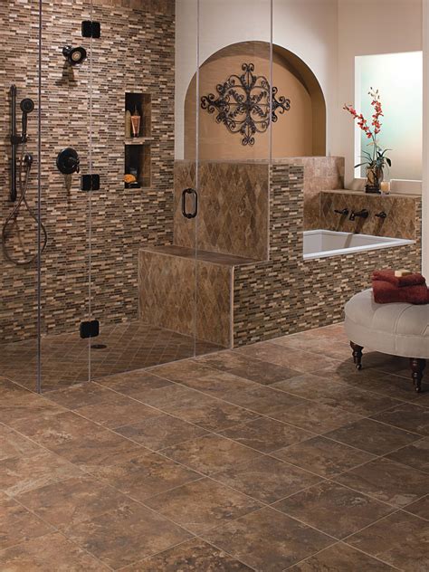 Ceramic Tile Bathroom Floors Bathroom Design Choose Floor Plan