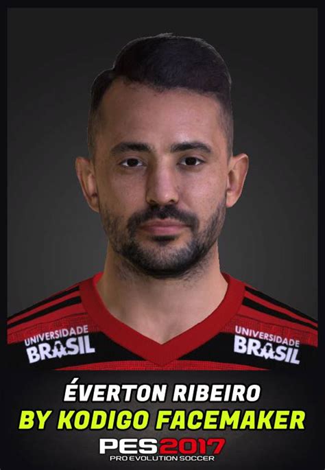 Have the name and number of your favourite player, or even your own combination, printed across the back. Everton Ribeiro Face (Flamengo) - PES 2017 - PATCH PES ...