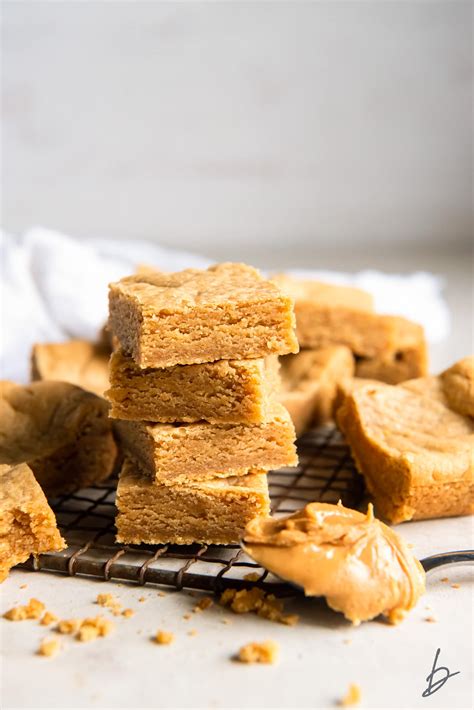 Easy Peanut Butter Cookie Bars If You Give A Blonde A Kitchen