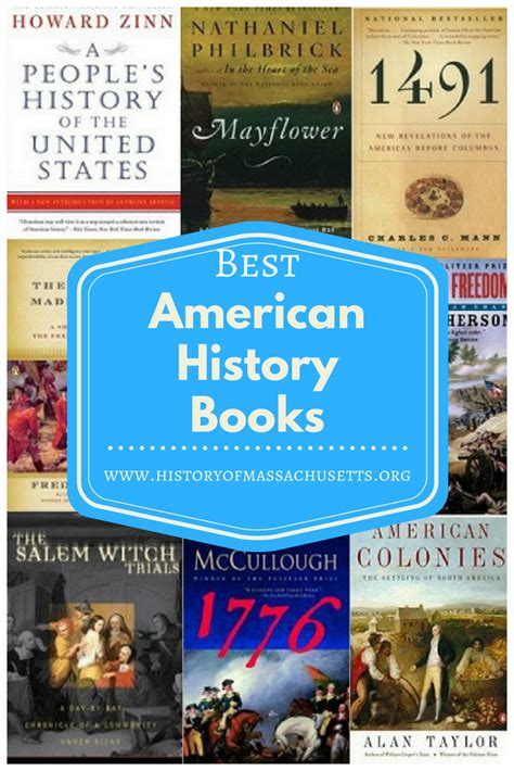 Best Books About American History History Of Massachusetts Blog