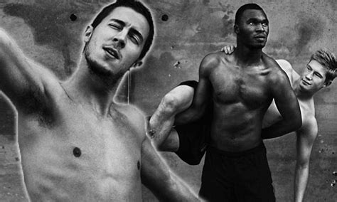 Eden Hazard In Half Naked Photoshoot Ahead Of World Cup Daily