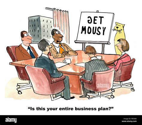 Business Planning Cartoon