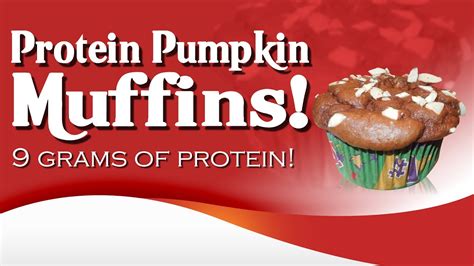 Protein Pumpkin Muffins Low Carb With Protein Recipe Youtube