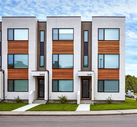 Parcside Townhomes Townhouse Exterior Townhouse Designs Modern