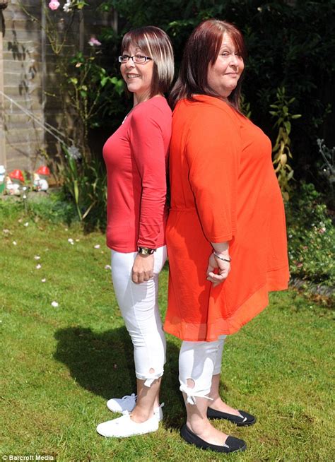 Im Half The Woman My Sister Is Identical Twin Loses 11 Stone After