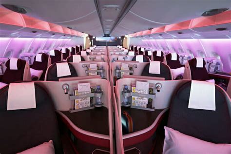 Review Qatar Airways A380 Business Class Night Flight Doh Bkk
