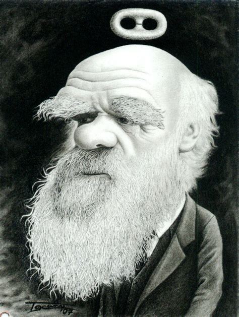 Charles Darwin Caricature By Wtoscano On Deviantart