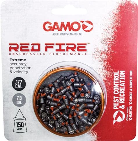 Gamo Red Fire 177 Pellets Code 4 Arms