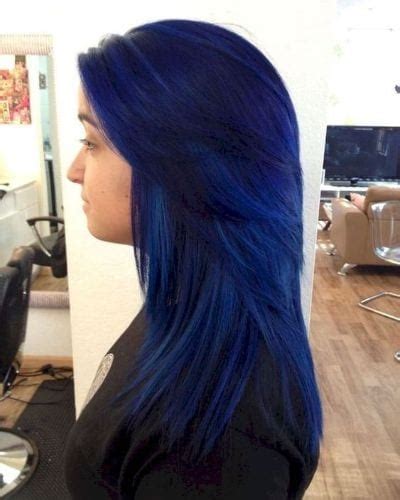 30 Black Blue Hair Ideas For Mistresses Of The Night All