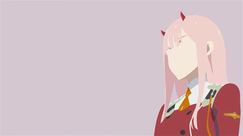 Darling In The Franxx Zero Two With Light Purple