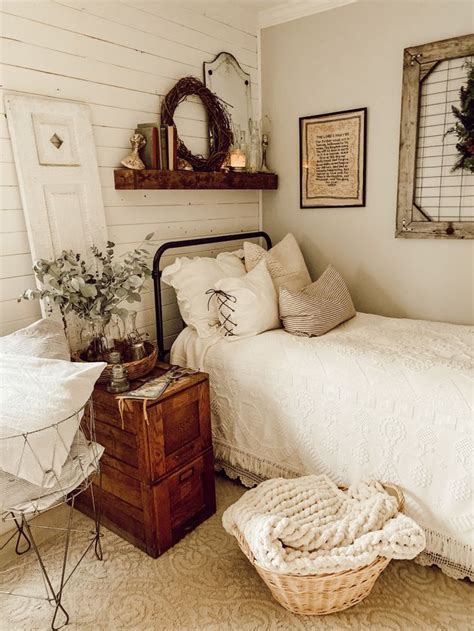 Cottage Core Aesthetic Ideas Farmhouse Bedroom Decor Home Bedroom