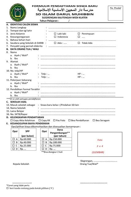 Formulir Pendaftaran Sekolah Keren Dukes IMAGESEE