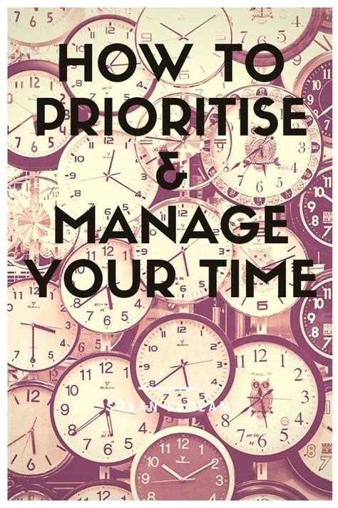 Tips On Time Management And How To Prioritise Using A List Technique