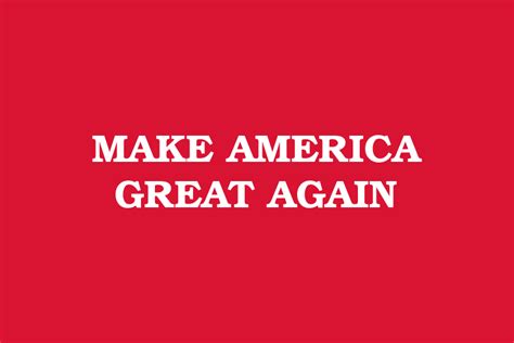 Make America Great Again Font Free Download Fontswan