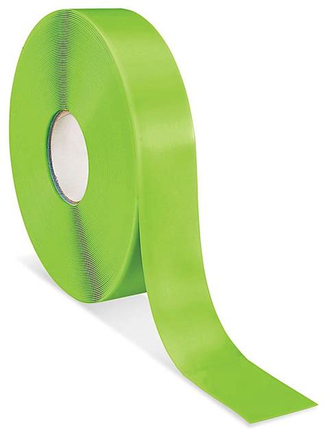 Mighty Line Deluxe Safety Tape 2 X 100 Lime S 19801lime Uline
