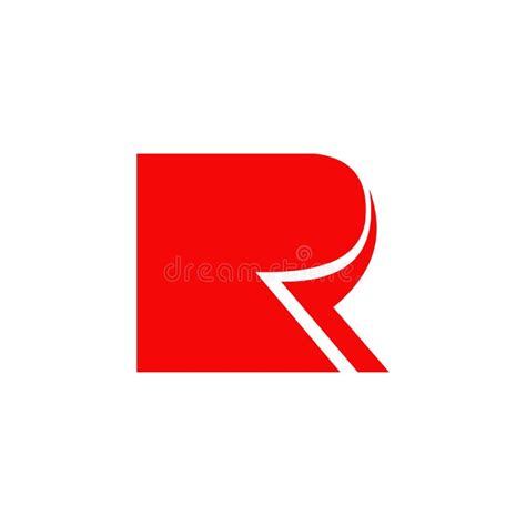 R Letter Logo Design Vector Stock Vector Illustration Of Symbol