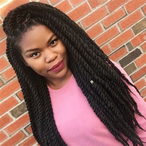 Long Havana Twists Natural Hair Protective Style Ig