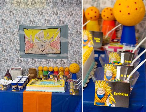 Dragon Ball Z Birthday Party Theme Kaboer Dragon Ball Z Supplies For