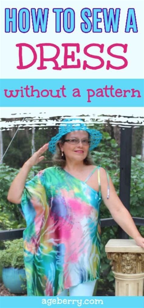 how to sew a dress without a pattern sewing dresses fashion sewing projects fashion sewing