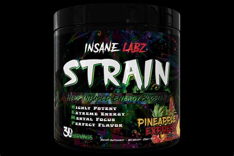 Insane Labz Strain Rolls Together A Pre Workout Formula With Hemp Extract